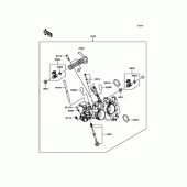 Схема вузла: Карбюратори для Kawasaki EX250 Ninja 250