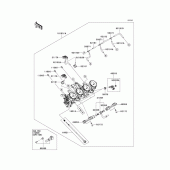 Схема вузла: Throttle для Kawasaki KLZ1000 Versys 1000