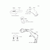 Схема вузла: Decals(orange)(adf) для Kawasaki KLZ1000 Versys 1000