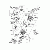 Схема вузла: Повітряний фільтр Kawasaki ZX1000 Ninja ZX-10R