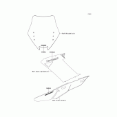 Схема вузла: Наклейки для Kawasaki ZG1400 Concours 14