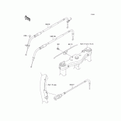 Схема узла: Тросики для Kawasaki VN1600 Vulcan 1600 Classic