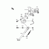 Схема вузла: Stand(s) для Kawasaki EX650 Ninja 650 ABS