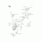 Схема узла: Крепление двигателя для Kawasaki ZG1000 1000GTR