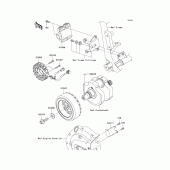 Схема вузла: Генератор для Kawasaki VN900 VN900 Classic