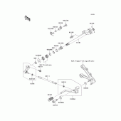 Схема вузла: Перемикач передач для Kawasaki ZX600 Ninja ZX-6R
