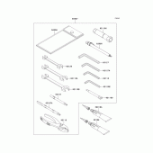 Схема вузла: Owners tools для Kawasaki VN1500 Vulcan 1500 Drifter