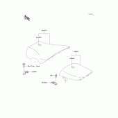 Схема узла: Сиденье для Kawasaki ZX900 Ninja ZX-9R