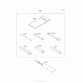 Схема вузла: Інструмент для Kawasaki AX125 Fury 125R