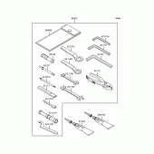 Схема вузла: Інструмент для Kawasaki ZR750 ZR-7S