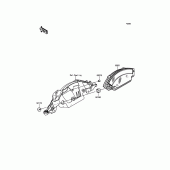 Схема вузла: Meter(s) для Kawasaki ZX1000 Ninja ZX-10R