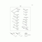 Схема вузла: Owners tools для Kawasaki KLE500