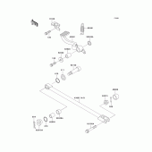 Схема вузла: Brake pedal/torque link для Kawasaki ZX1100 Ninja ZX-11