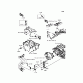 Схема вузла: Fuel Injection для Kawasaki ER300 Z300