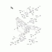 Схема вузла: Frame fitting для Kawasaki ZR550 Zephyr