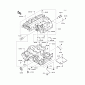 Схема узла: Картер двигателя для Kawasaki ZX1000 Z1000SX
