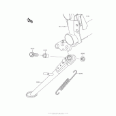 Схема вузла: Stand(S) для Kawasaki ZR900 Z900