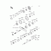 Схема вузла: Balancer для Kawasaki ZX1100 Ninja ZX-11