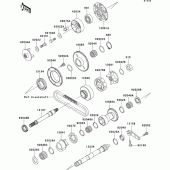 Схема вузла: Balancer для Kawasaki ZR1100 ZRX1100-II