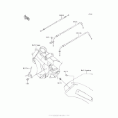 Схема узла: Тросики для Kawasaki VN1700 Vulcan 1700 Voyager
