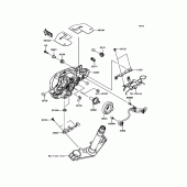 Схема вузла: Headlight(s) для Kawasaki ER650 Z650 ABS