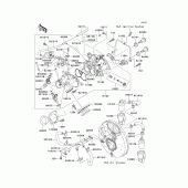 Схема узла: Throttle(1/2) для Kawasaki VN1500 Vulcan 1500 Mean Streak