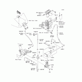 Схема вузла: Fuel evaporative system(ca) для Kawasaki VN1700 Vulcan 1700 Nomad