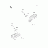 Схема вузла: Step для Kawasaki KX250/ KX252 KX250