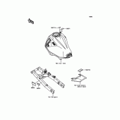 Схема вузла: Інформаційні наклейки для Kawasaki KLE300 Versys-X 300 ABS