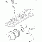 Схема вузла: Ignition system для Kawasaki ZR1000 Z1000