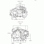 Схема узла: Болты картера двигателя для Kawasaki VN1500 VN1500 Classic