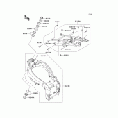 Схема узла: Рама для Kawasaki ZX600 Ninja ZX-6R