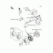 Схема вузла: Генератор для Kawasaki KX125
