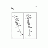 Схема вузла: Клапан для Kawasaki KLE650 Versys 650 ABS