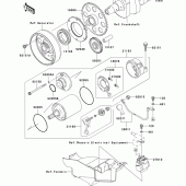 Схема вузла: Starter motor для Kawasaki ZX900 Ninja ZX-9R
