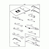 Схема вузла: Tool для Kawasaki VN1500 Vulcan 88
