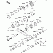 Схема вузла: Balancer для Kawasaki ZR1100 ZRX1100