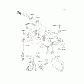 Схема вузла: Ignition system для Kawasaki ZX750 Ninja ZX-7R