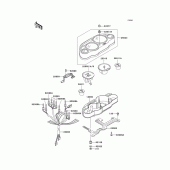 Схема вузла: Вимірювальний прилад Kawasaki ZX600 Ninja ZX-6