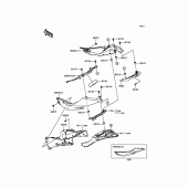 Схема вузла: Side Covers для Kawasaki ZX636 Ninja ZX-6R ABS