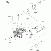 Схема вузла: Throttle для Kawasaki EJ800 W800