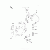 Схема узла: Ignition System для Kawasaki KL650 KLR650
