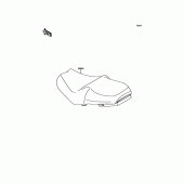 Схема вузла: Аксесуари для Kawasaki ZG1400 Concours 14 ABS