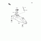 Схема вузла: Oil tank для Kawasaki KMX50 KSR-I