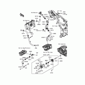 Схема вузла: Water Pipe для Kawasaki ER300 Z300 ABS
