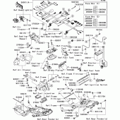 Схема вузла: Chassis electrical equipment(1/2) для Kawasaki ZX1400 ZZR1400 ABS