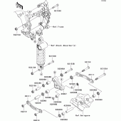 Схема вузла: Suspension для Kawasaki ZX1400 ZZR1400 ABS