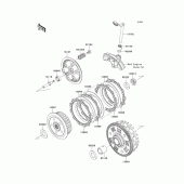 Схема вузла: Зчеплення для Kawasaki EX400 Ninja 400R