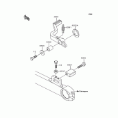 Схема вузла: Brake pedal/torque link для Kawasaki ZX900 GPZ900R