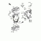Схема вузла: Meter(s) для Kawasaki KMX125